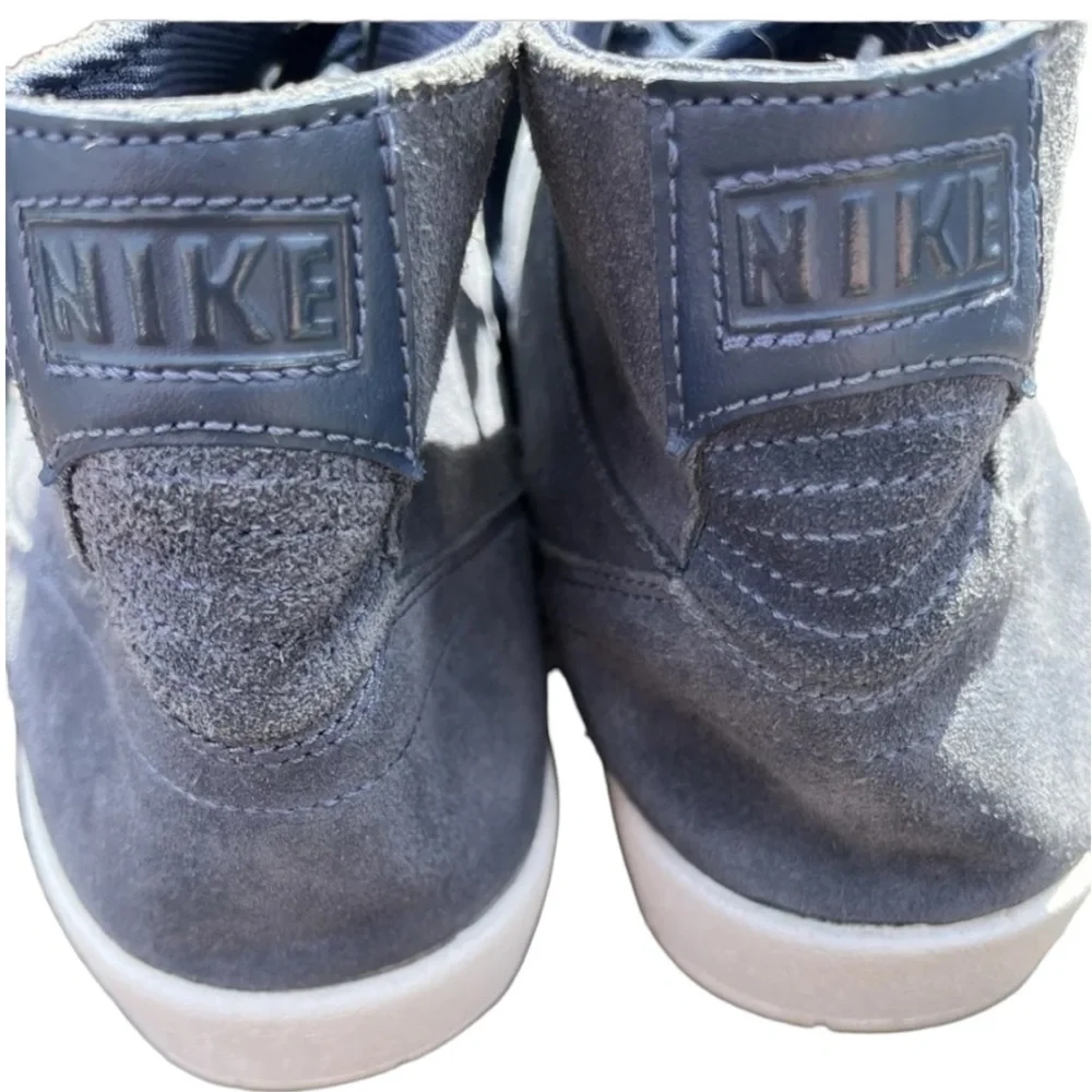 Jordan 2 Retro Deconstructed Thunder Blue 2017 Suede Basketball‎ Sneaker 10.5